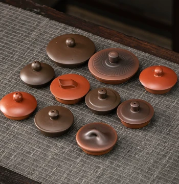 Zisha Teapot Lid - Original Zini Clay, Xishi & Fanggu Styles, Assorted Sizes