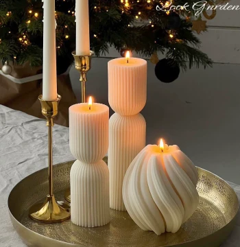 Instagram-Style Vintage Handmade Soy Wax Aromatherapy Candle - Niche Premium Gift for Home Decor and Model Room Display