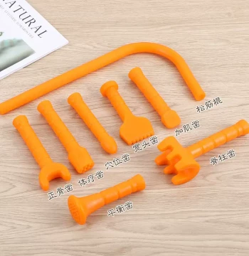 Hammer Therapy Bone Setting Tool Set - TCM Method for Spine, Neck, Waist, and Leg Care, Meridian Massage and Knocking Correction