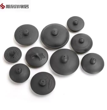 Premium Zisha Teapot Lid - Single Ceramic Cover for Xishi and Fengming Teapots