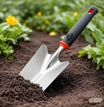 Stainless Steel Mini Garden Trowel, Digging and Planting Tool for Vegetable Gardens, Flower Care, Landscaping, and Beach Combing