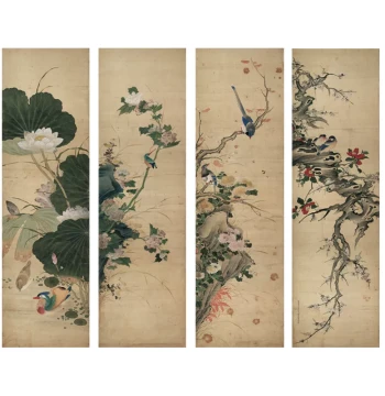 Chinese Painting Line Art Prints for Beginners - Flower, Bird, and Landscape Practice Sheets