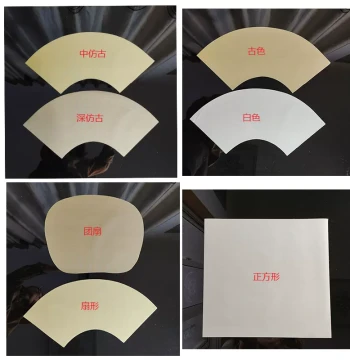 Sized Silk Paper for Chinese Gongbi Painting - Round and Square Formats for Song Style Replicas