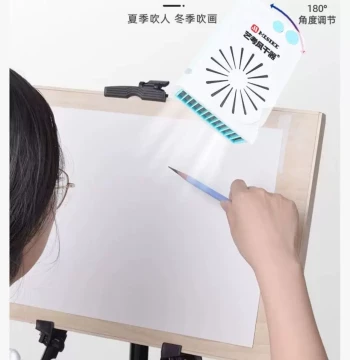 Selected Color Air Dryer Hidden Timer Drying Machine Art Use Joint Exam Quick Dryer Art Exam Charging Portable