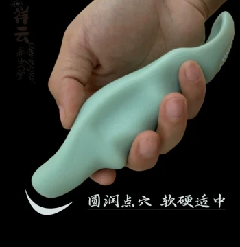 Silicone Acupressure Stick - Thumb-Mimic Massager for Full-Body Meridian Therapy, Neck/Shoulder/Back Relief, and Foot Reflexology
