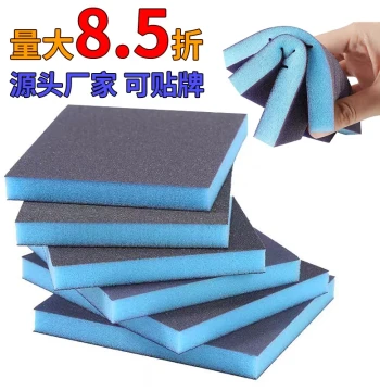 Sponge Sanding Blocks for Burr Removal, Paint Finishing, Wall and Furniture Smoothing – Ultra-Fine Sandpaper for Crafts