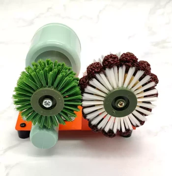 Complete Set of Electric Polishing Brushes for Beads, Automatic Cleaning and Polishing Machine for Wenwan Accessories