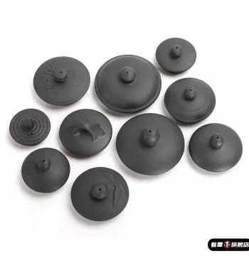Vermilion Red Zisha Teapot Lid - Replacement Cover for Original Ore Purple Clay Xishi and Imitation Styles