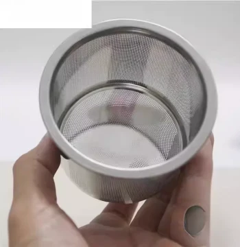 Stainless Steel Tea Leaf Filter Mesh for Teapots, Cups, and Tea Sets