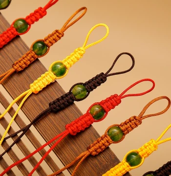 Hand-Braided Tea Rope for Zisha Teapot Lids, Artisanal Cord for Tea Ceremony Accessories