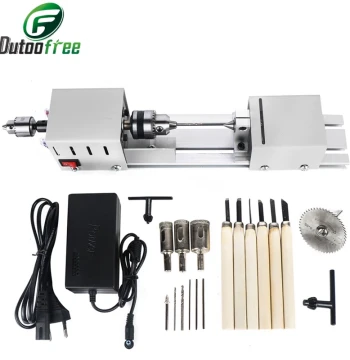 Sanjiang Mini Lathe, Small Household Multi-Function Desktop Machine for Polishing Buddhist Beads and Antique Bracelets