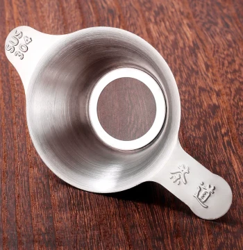 Tea Strainer and Filter, 304 Stainless Steel Tea Infuser, Tea Set Accessory, Leaf Filtering Mesh for Fair Cup and Brewing
