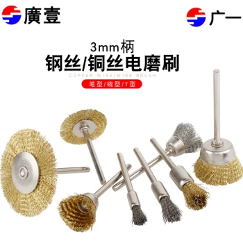 Wind Mill Pen Polisher, Electric Grinder with Wire Brush, Grinding Wheel for Rust Removal, Polishing Head, Cultural Artifact Cleaning Brush Tool