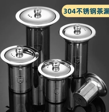 304 Stainless Steel Tea Strainer with Handle for Tea Leaves, Coffee, Glass Cups, and Teapots