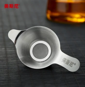 Meisini Stainless Steel Tea Strainer Set - Fine Mesh Filter for Fair Cup and Teapot - Premium Brewing Accessories