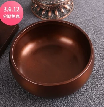 Brass Thickened Weighted Tea Wash Tea Ceremony Waste Water Basin Integrated Kung Fu Teacup Sterilization Pot Retro Jian Shui