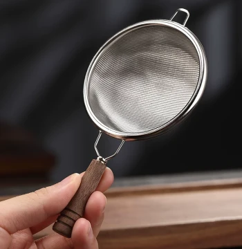304 Stainless Steel Double-Layer Tea Strainer