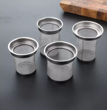 304 Stainless Steel Tea Strainer for Teapots and Glass Pitchers