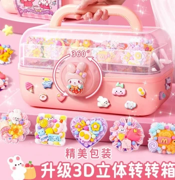 Cream Glue Guka Set Deluxe Edition, Girls' and Children's Toy, Handmade DIY Quicksand Guka Stickers, New Year Gift 3