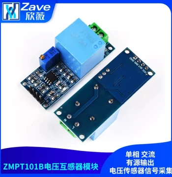 ZMPT101B Voltage Transformer Module Single-Phase AC Active Output Voltage Sensor Signal Acquisition