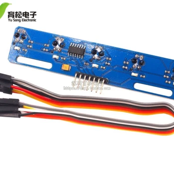 5-Channel Line Tracking Sensor, Five-Channel Path Finding Sensor, Tracking Module, Infrared Sensor, tcrt5000l