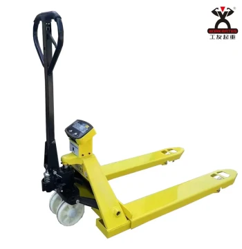 Manual Pallet Jack with Scale - High-Precision Hydraulic Electronic Weighing Truck for 2 Ton and 3 Ton Warehouse Operations