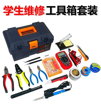 Electronics Production Toolbox Set, Electrical and Mechanical, Electrical Engineering, Student Practical Training Tool Kit