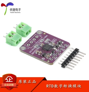 Genuine MAX31865 Platinum Resistance Temperature Detector Module RTD Sensor PT100-PT1000