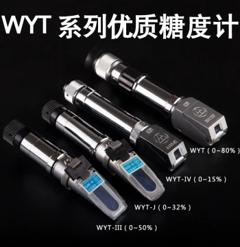 Refractometer Sugar Meter WYT Type Handheld Brix Meter 0-15% 0-32%