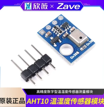 AHT10 High-Precision Digital Temperature and Humidity Sensor Module with I2C Communication, Replacement for SHT20