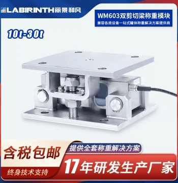 Lijing WM603 Weighing Module 10t-30t Double Shear Beam Load Cell for Reactors, Tanks, and Hoppers