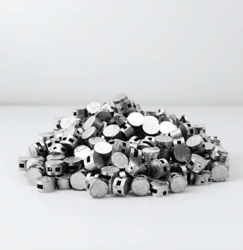 Water Meter Lead Seals, Electricity Meter Lead Seals, High-Quality Cast Solid Lead Seal Beans 8*4mm, Approx. 300 Pieces per Jin