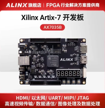 FPGA Development Board Black Gold ALINX XILINX Artix7 A7 XC7A35T HDMI Professional Learning