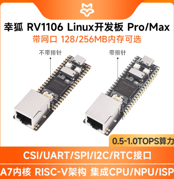 Luckfox Pico Pro/Max Development Board RV1106 Micro Development Board Optional Memory