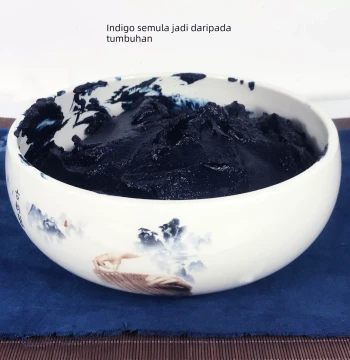 Indigo Mud Board - Isatis Tinctoria Plant Dye Paste for Natural Dyeing, Tie-Dye, and Batik DIY Material Kits