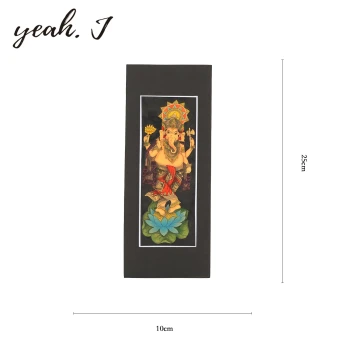Bali Specialty Hand-Painted Wayang Shadow Puppet Dancer Small Size Souvenir