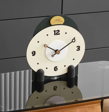 Selected Wozoom Living Room Bedroom Mantel Clock Home Desktop Light Luxury Minimalist Table Clock Entryway Wine Cabinet Decorative Ornament