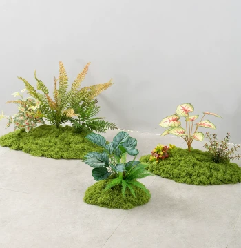 Artificial Moss Greenery Landscaping, High-End Indoor Biomimetic Plants, Micro-Landscape Ornaments, Window Display Fake Moss Stack Combinations