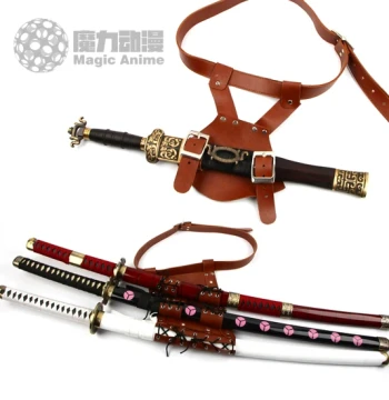 Anime Sword Specialty Belt Strap & Sheath Holder - Fixed Mount for Treasure Swords, Tai Chi Swords, and Cloth Scabbards