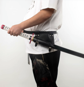 Demon Slayer Nichirin Blade Sheath Belt Sheath One Piece Zoro Three Sword Belt Sheath Anime Merchandise Prop Accessory