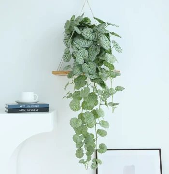 Taihuan Instagram Nordic Style Artificial Vine Plants Fake Potted Plant Landscaping Living Room Greenery Ornament Storefront Window Display Decoration