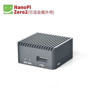 FriendlyElec NanoPi Zero2 Ultra-Mini Development Board RK3528A Gigabit Ethernet Port WiFi CNC Metal Case