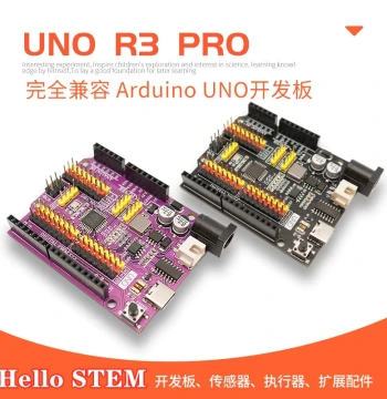 Arduino Uno R3 PRO Enhanced Development Board for Programming Learning and Microcontroller Projects
