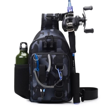 Outdoor Chest Pack for Lure Fishing - Compact Crossbody Bag for Micro Lures, Slingshot, Cycling, and Sports