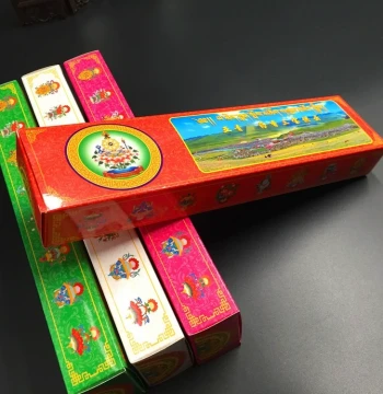 Yaqing Tibet Handmade Tibetan Medicine Incense Pure Natural Incense Sticks Medicinal Incense Three Treasures Offering Cloud Box Free Shipping