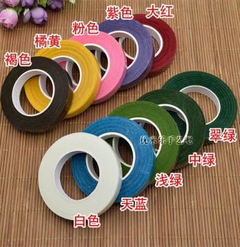 Green Floral Tape for Gardening and Paper Crafts, Wrapping and Shaping Flowers