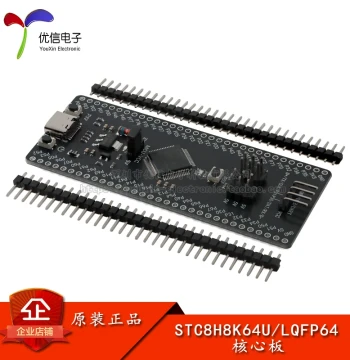 Genuine STC8H8K64U Core Board 8051 MCU Core Learning Development Board with USB Download and Programming