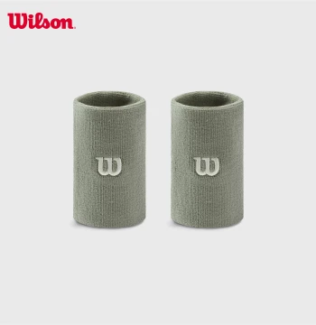 Wilson 2026 New Unisex High-Stretch Embroidered Sweat-Absorbing Tennis Wristbands