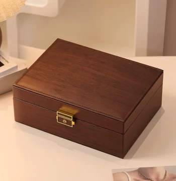Vintage Style Jewelry Box, High-End Exquisite Organizer for Earrings, Rings, and Necklaces, 2026 New Storage Case