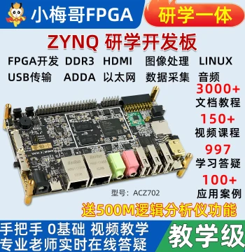 Xiao Meige ZYNQ Development Board FPGA Xilinx 7010 7020 Teaching Practice ARM Linux ACZ702